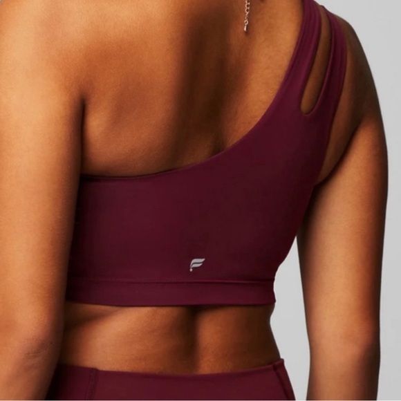 Fabletics Asymmetrical Double Strap Midi Bra- NWT - Picture 2 of 8